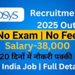 Infosys Recruitment 2025